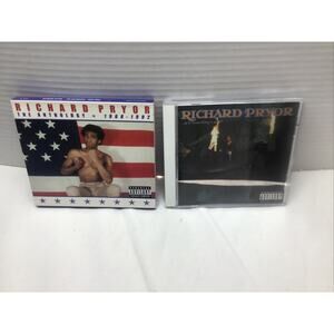 Richard Pryor 2 CD Lot The Anthology 1968-1992 & Is It Something I Said? Comedy